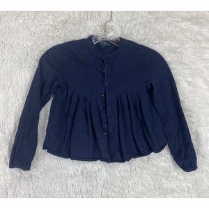 Polo Ralph Lauren Girls Knit Blue Button Down Sweater Cardigan Size S (7)